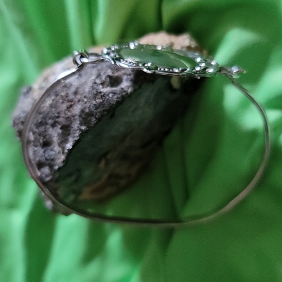 Sterling Bangle bracelet - Picture 2 of 5